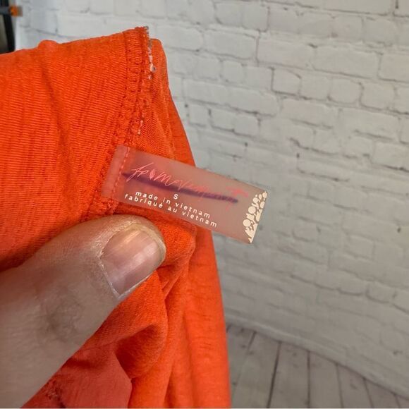 FP Movement Lightweight Pull On Shorts Pink size smalll - Picture 5 of 6